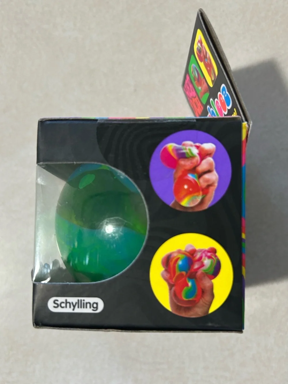 Trendy Brand New NeeDoh Marbleez Mellow Marble Squeeze - Green & Blue🔥 - Picture 2 of 5